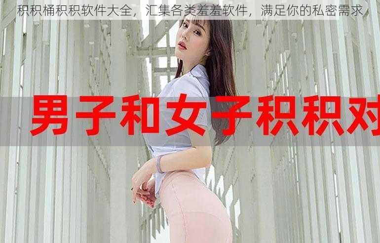 积积桶积积软件大全,汇集各类羞羞软件,满足你的私密需求