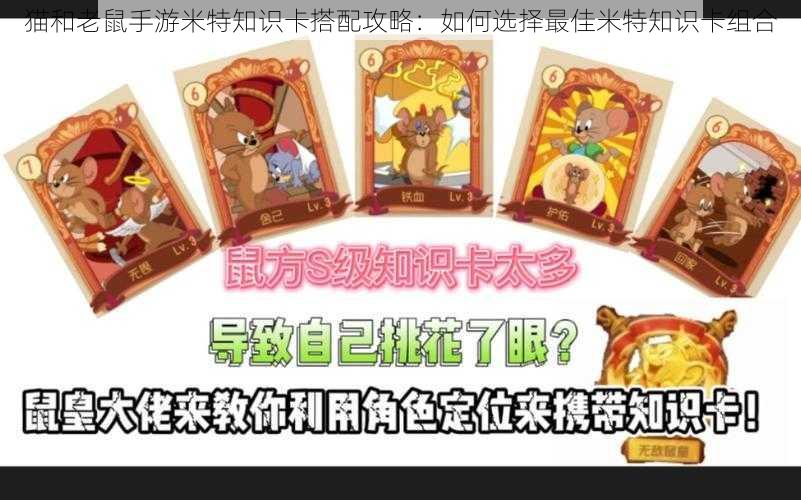 猫和老鼠手游米特知识卡搭配攻略:如何选择最佳米特知识卡组合