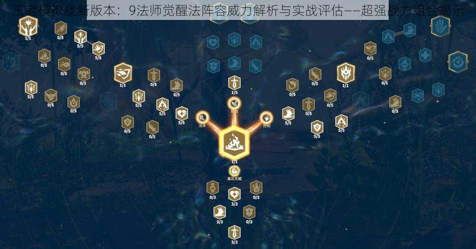 王者模拟战新版本:9法师觉醒法阵容威力解析与实战评估——超强战力组合揭示