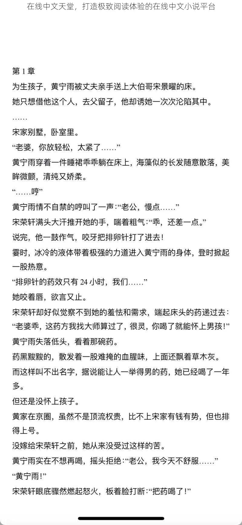 在线中文天堂,打造极致阅读体验的在线中文小说平台