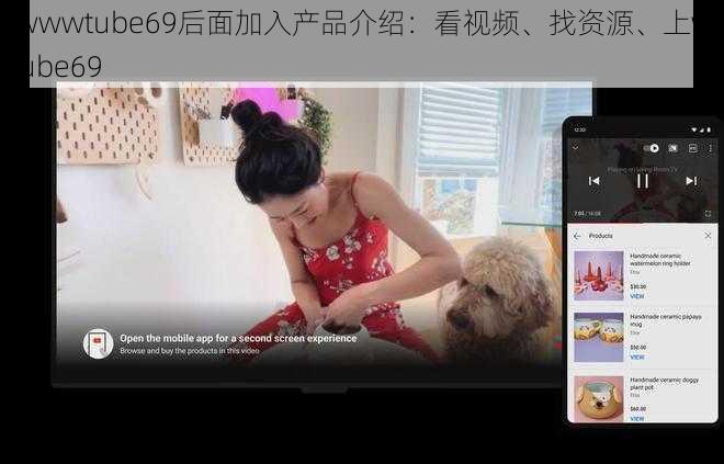 在wwwtube69后面加入产品介绍:看视频、找资源、上wwwtube69