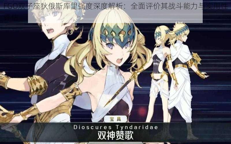 FGO双子座狄俄斯库里强度深度解析:全面评价其战斗能力与实用性评估