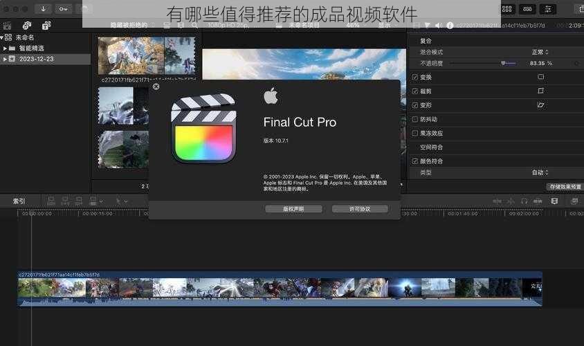 有哪些值得推荐的成品视频软件