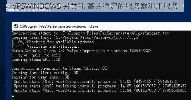 VPSWINDOWS 另类乱 高效稳定的服务器租用服务