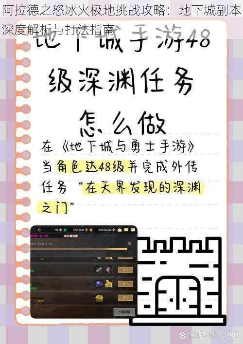 阿拉德之怒冰火极地挑战攻略:地下城副本深度解析与打法指南