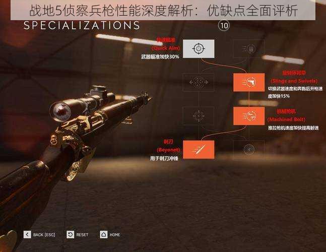 战地5侦察兵枪性能深度解析:优缺点全面评析