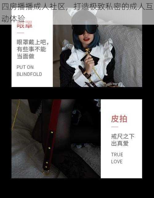 四房播播成人社区,打造极致私密的成人互动体验
