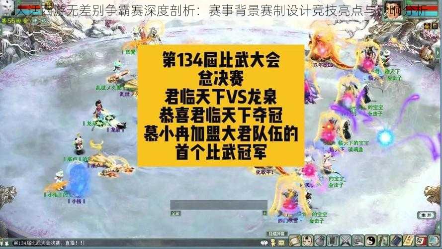 大话西游无差别争霸赛深度剖析:赛事背景赛制设计竞技亮点与影响分析