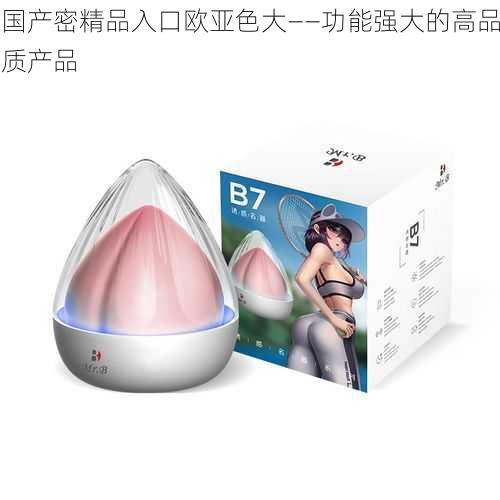 国产密精品入口欧亚色大——功能强大的高品质产品