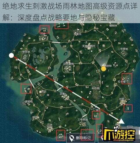 绝地求生刺激战场雨林地图高级资源点详解：深度盘点战略要地与隐秘宝藏