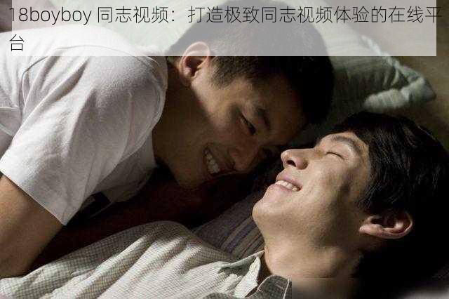 18boyboy 同志视频:打造极致同志视频体验的在线平台