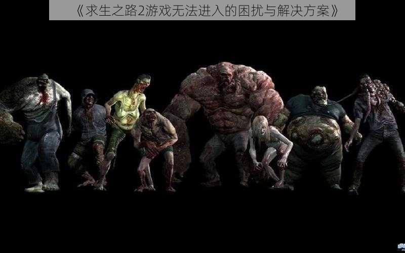 《求生之路2游戏无法进入的困扰与解决方案》