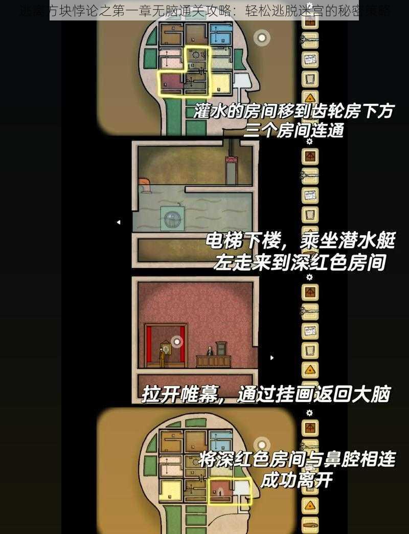 逃离方块悖论之第一章无脑通关攻略:轻松逃脱迷宫的秘密策略