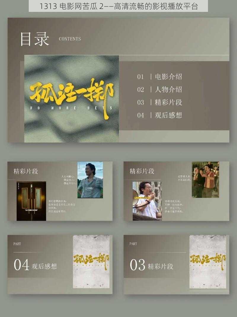 1313 电影网苦瓜 2——高清流畅的影视播放平台