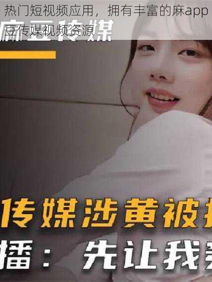 热门短视频应用,拥有丰富的麻app豆传媒视频资源