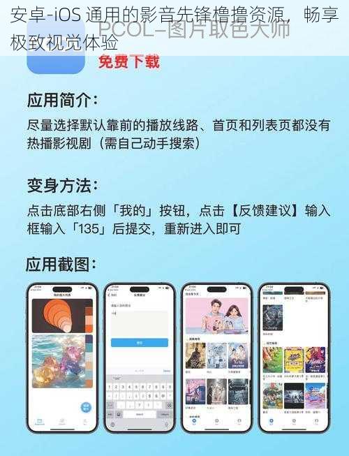 安卓-iOS 通用的影音先锋橹撸资源,畅享极致视觉体验
