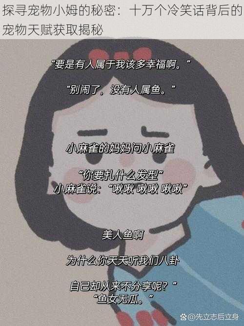 探寻宠物小姆的秘密:十万个冷笑话背后的宠物天赋获取揭秘