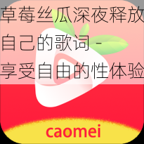 草莓丝瓜深夜释放自己的歌词 - 享受自由的性体验
