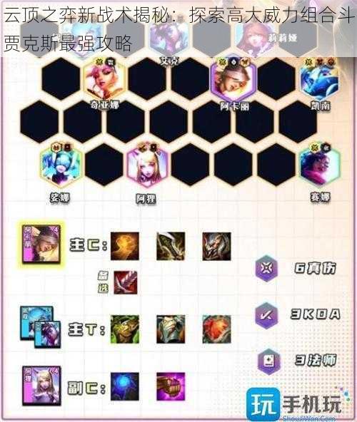 云顶之弈新战术揭秘:探索高大威力组合斗贾克斯最强攻略