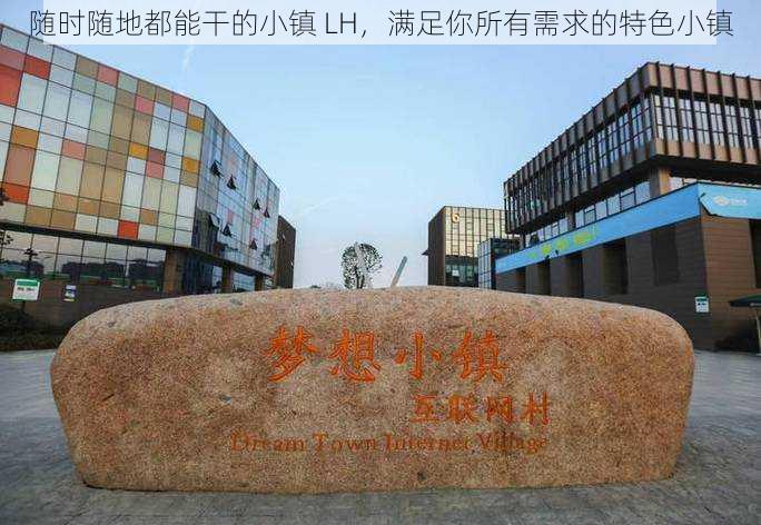 随时随地都能干的小镇 LH,满足你所有需求的特色小镇