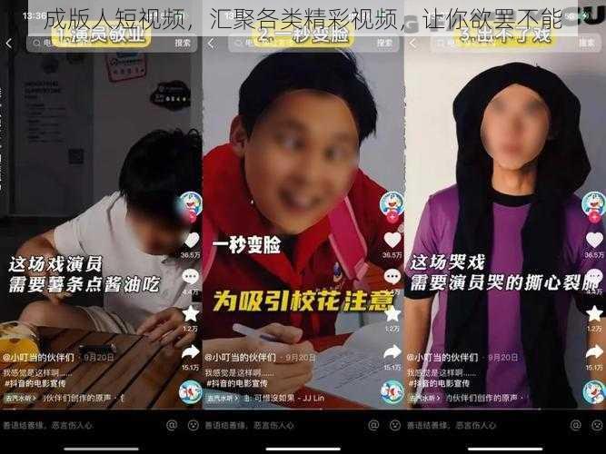 成版人短视频,汇聚各类精彩视频,让你欲罢不能