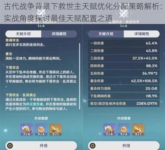 古代战争背景下救世主天赋优化分配策略解析:实战角度探讨最佳天赋配置之道