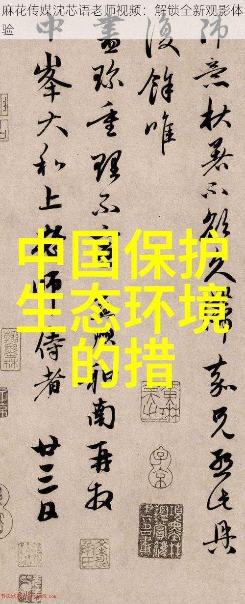 麻花传媒沈芯语老师视频:解锁全新观影体验