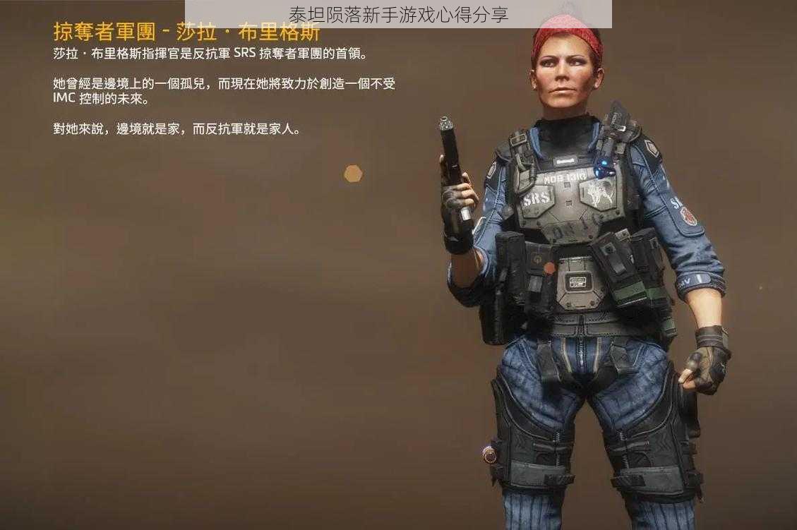泰坦陨落新手游戏心得分享