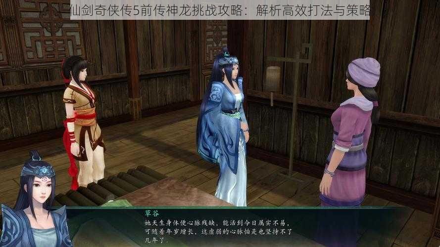 仙剑奇侠传5前传神龙挑战攻略:解析高效打法与策略