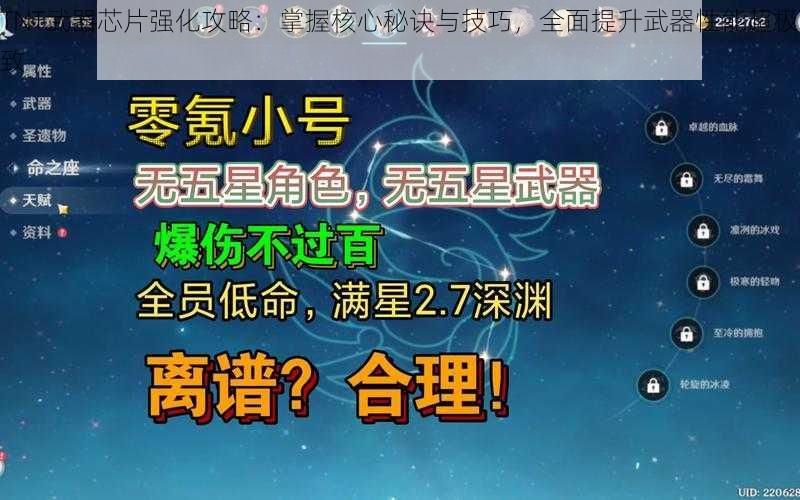 TNT武器芯片强化攻略:掌握核心秘诀与技巧,全面提升武器性能超极致