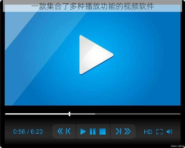 一款集合了多种播放功能的视频软件