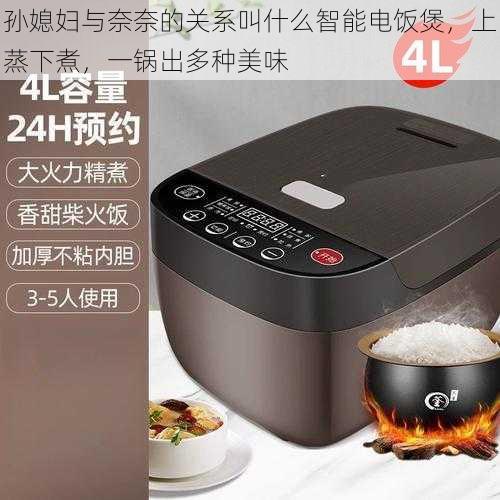 孙媳妇与奈奈的关系叫什么智能电饭煲,上蒸下煮,一锅出多种美味