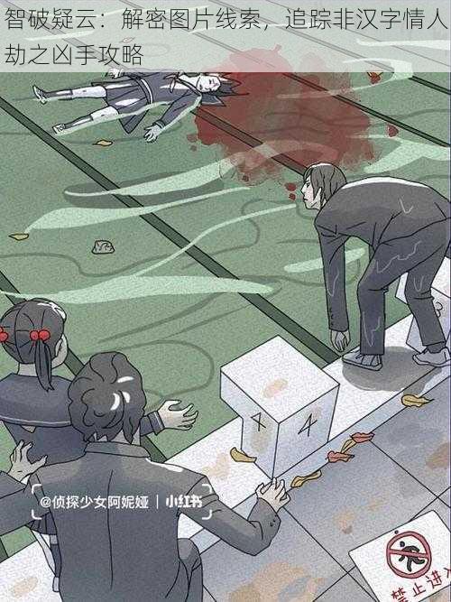 智破疑云:解密图片线索,追踪非汉字情人劫之凶手攻略