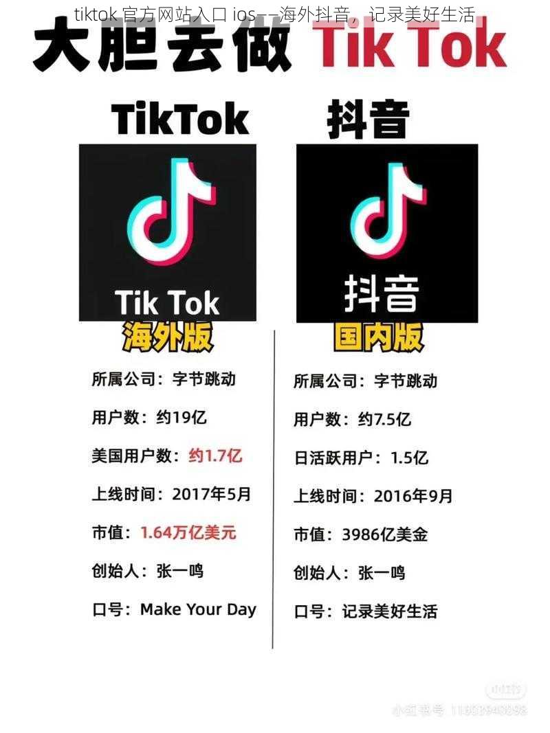 tiktok 官方网站入口 ios——海外抖音,记录美好生活