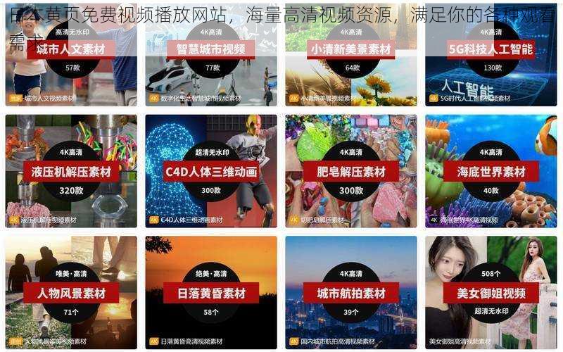 日本黄页免费视频播放网站,海量高清视频资源,满足你的各种观看需求