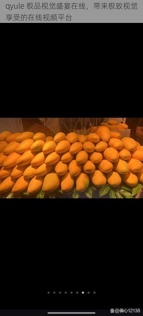 qyule 极品视觉盛宴在线,带来极致视觉享受的在线视频平台