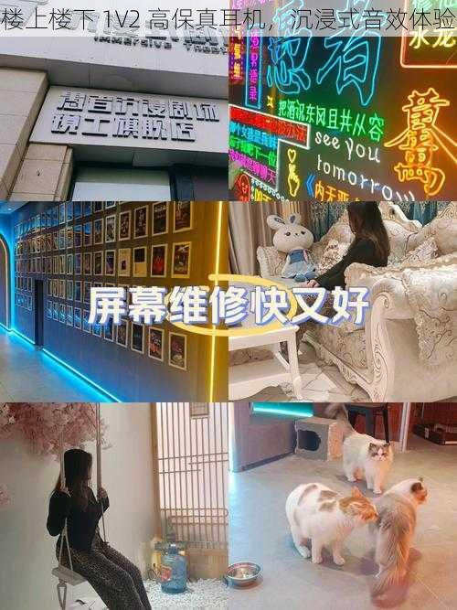 楼上楼下 1V2 高保真耳机,沉浸式音效体验