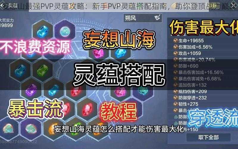妄想山最强PVP灵蕴攻略:新手PVP灵蕴搭配指南,助你登顶战力巅峰