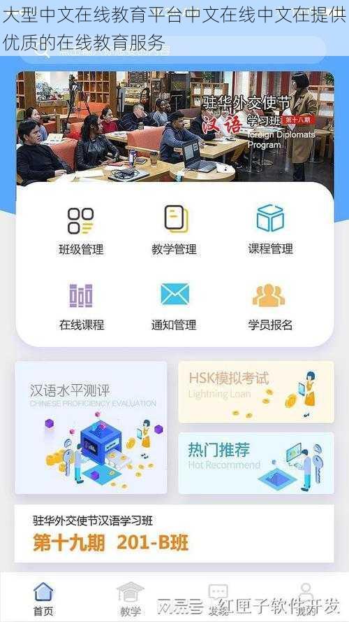 大型中文在线教育平台中文在线中文在提供优质的在线教育服务