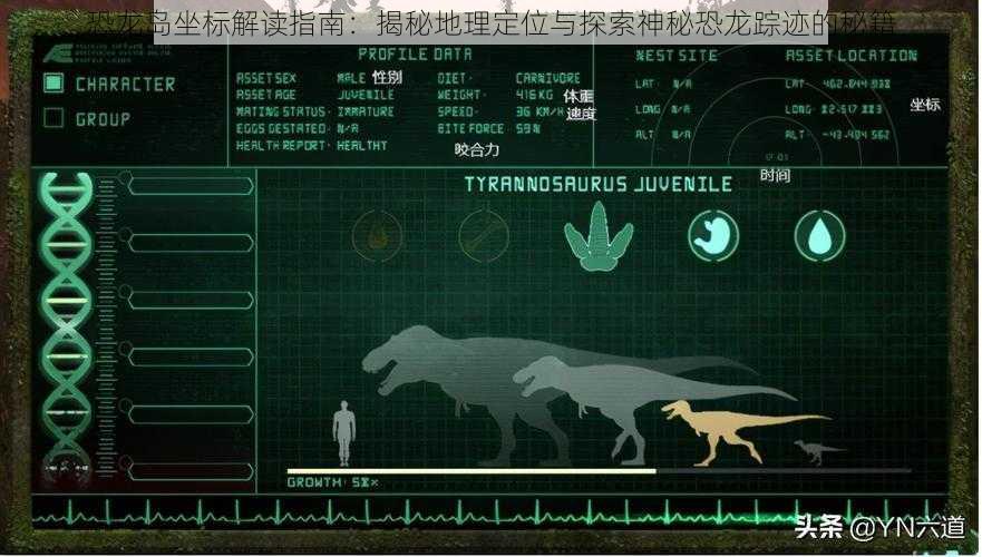 恐龙岛坐标解读指南:揭秘地理定位与探索神秘恐龙踪迹的秘籍