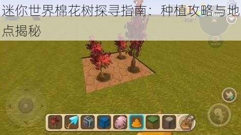 迷你世界棉花树探寻指南:种植攻略与地点揭秘