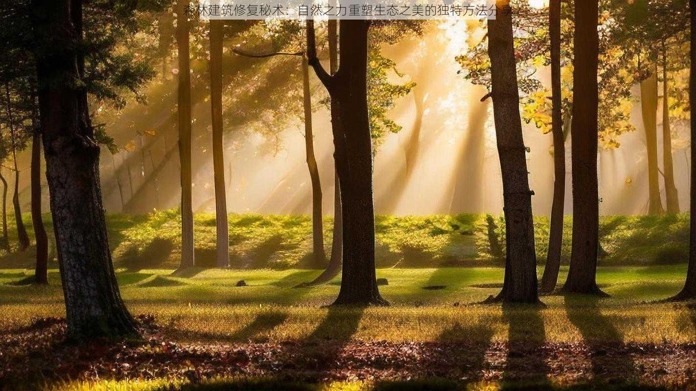森林建筑修复秘术:自然之力重塑生态之美的独特方法分享