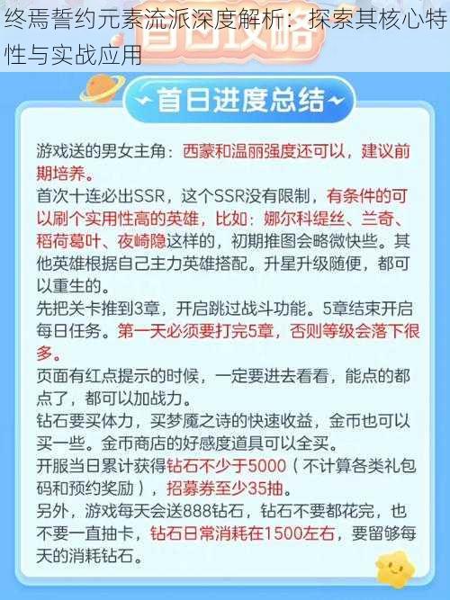 终焉誓约元素流派深度解析:探索其核心特性与实战应用