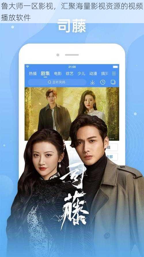 鲁大师一区影视,汇聚海量影视资源的视频播放软件