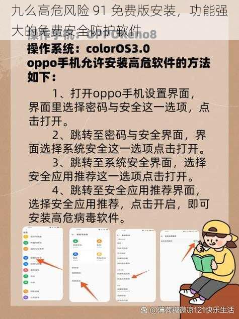 九么高危风险 91 免费版安装,功能强大的免费安全防护软件