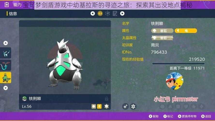 宝可梦剑盾游戏中幼基拉斯的寻迹之旅:探索其出没地点揭秘