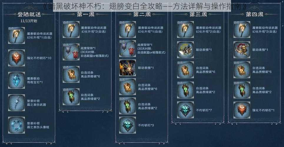 《暗黑破坏神不朽:翅膀变白全攻略——方法详解与操作指南》