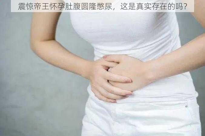震惊帝王怀孕肚腹圆隆憋尿,这是真实存在的吗?
