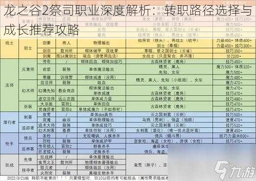 龙之谷2祭司职业深度解析:转职路径选择与成长推荐攻略