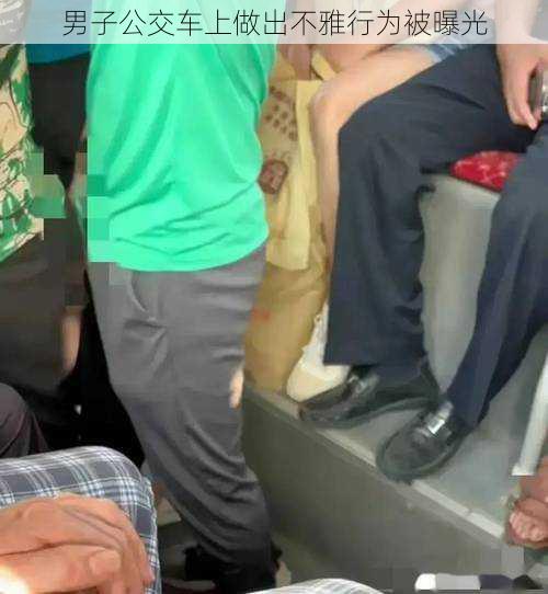 男子公交车上做出不雅行为被曝光